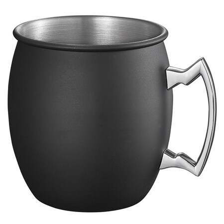 Bakebetter Stainless Steel Moscow Mule Mug - Matte Black BA608665